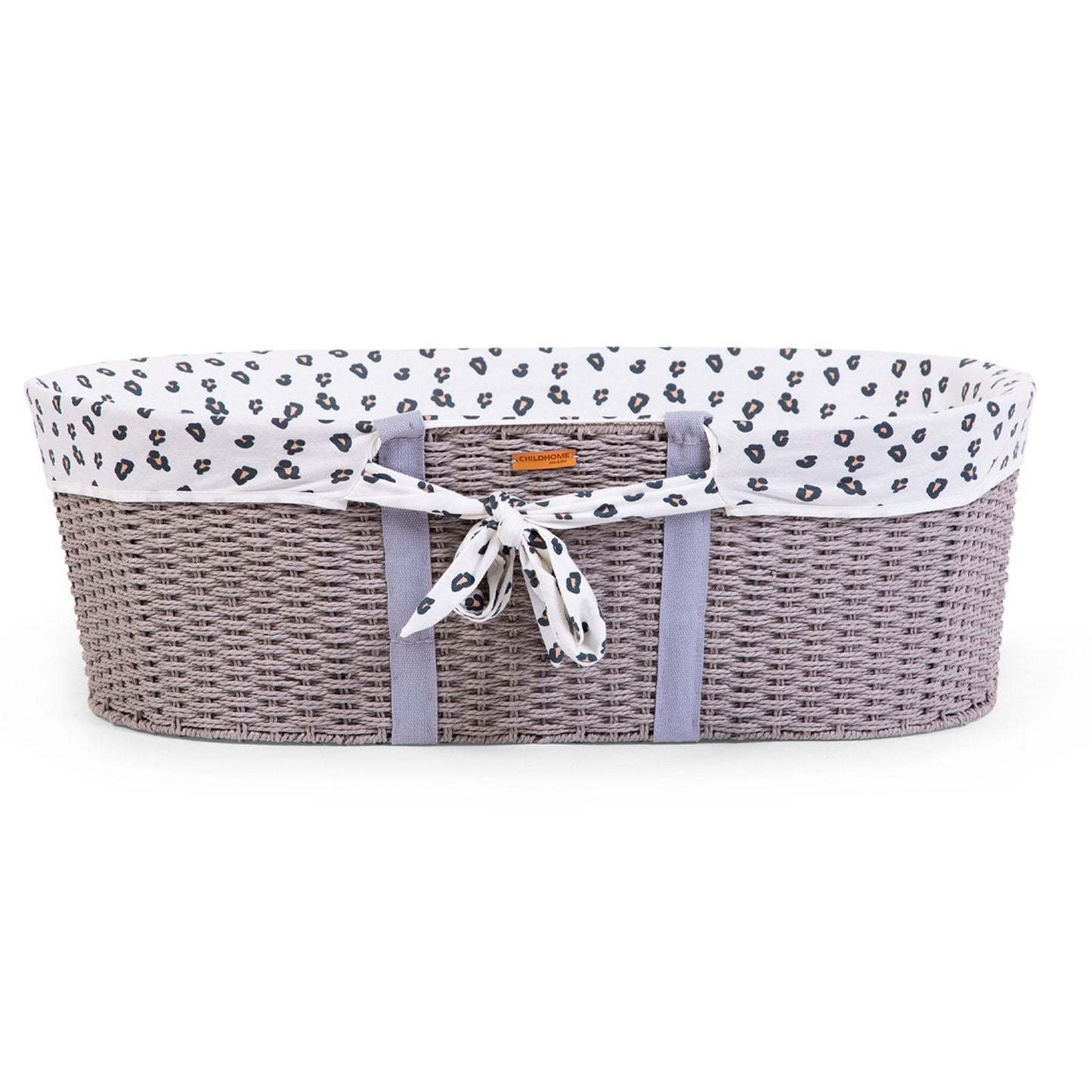 Childhome Moses Basket Cover - Jersey Leopard
