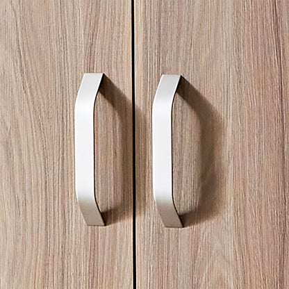 Ada Nursery Wardrobe - White & Ash