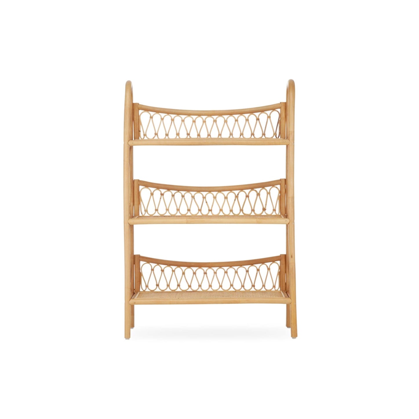 Aria 3 Tier Shelving Unit - Rattan