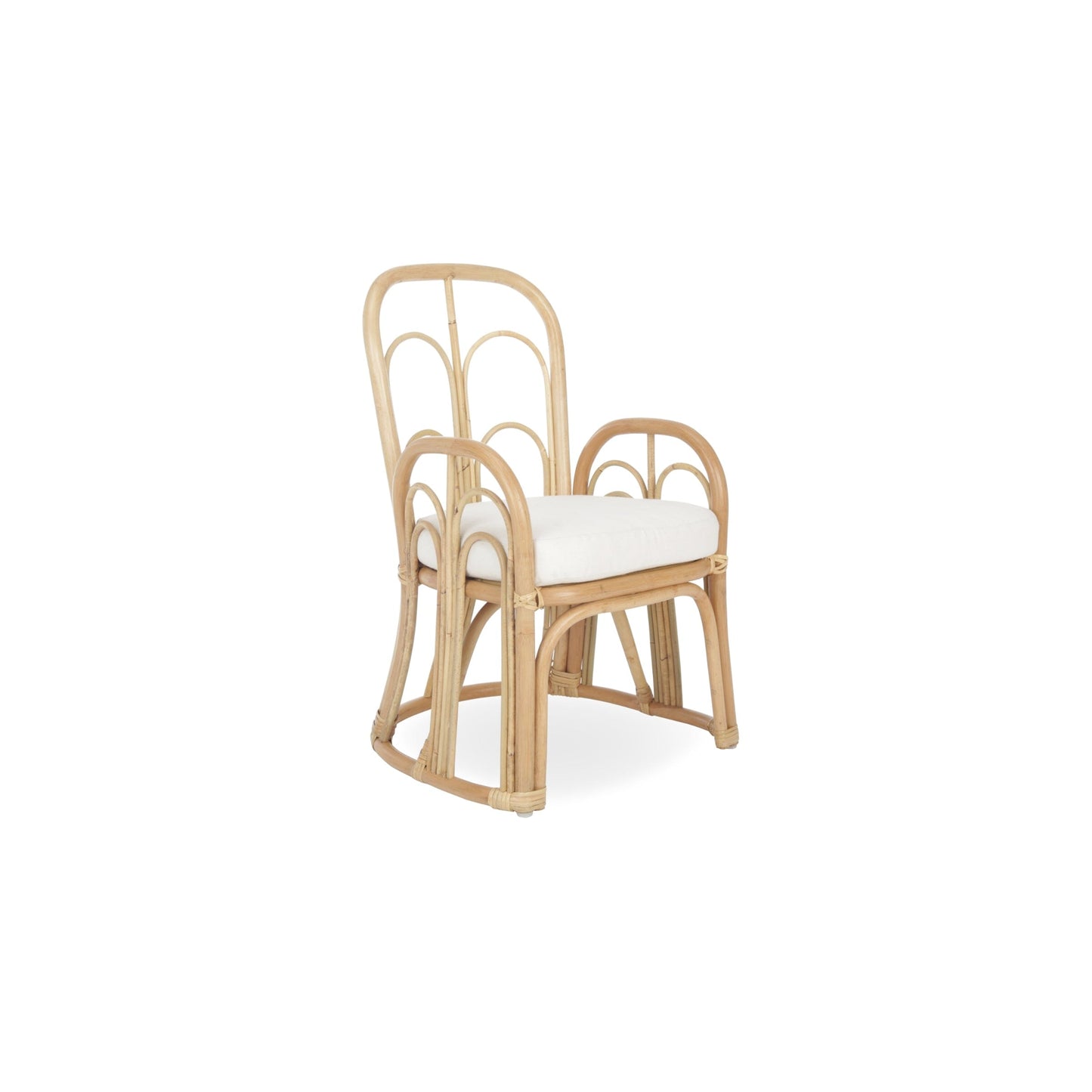 Aria Wave Toddler Chair - Rattan