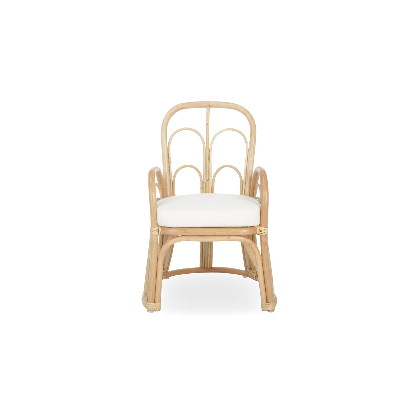 Aria Wave Toddler Chair - Rattan