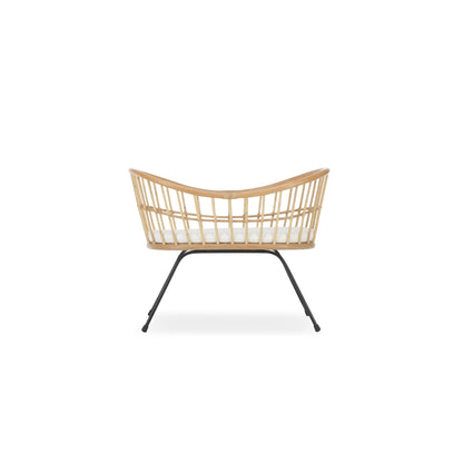 Aria Wave Crib - Rattan