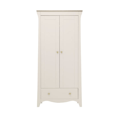 Clara 2 Door Nursery Wardrobe - Cashmere & Ash