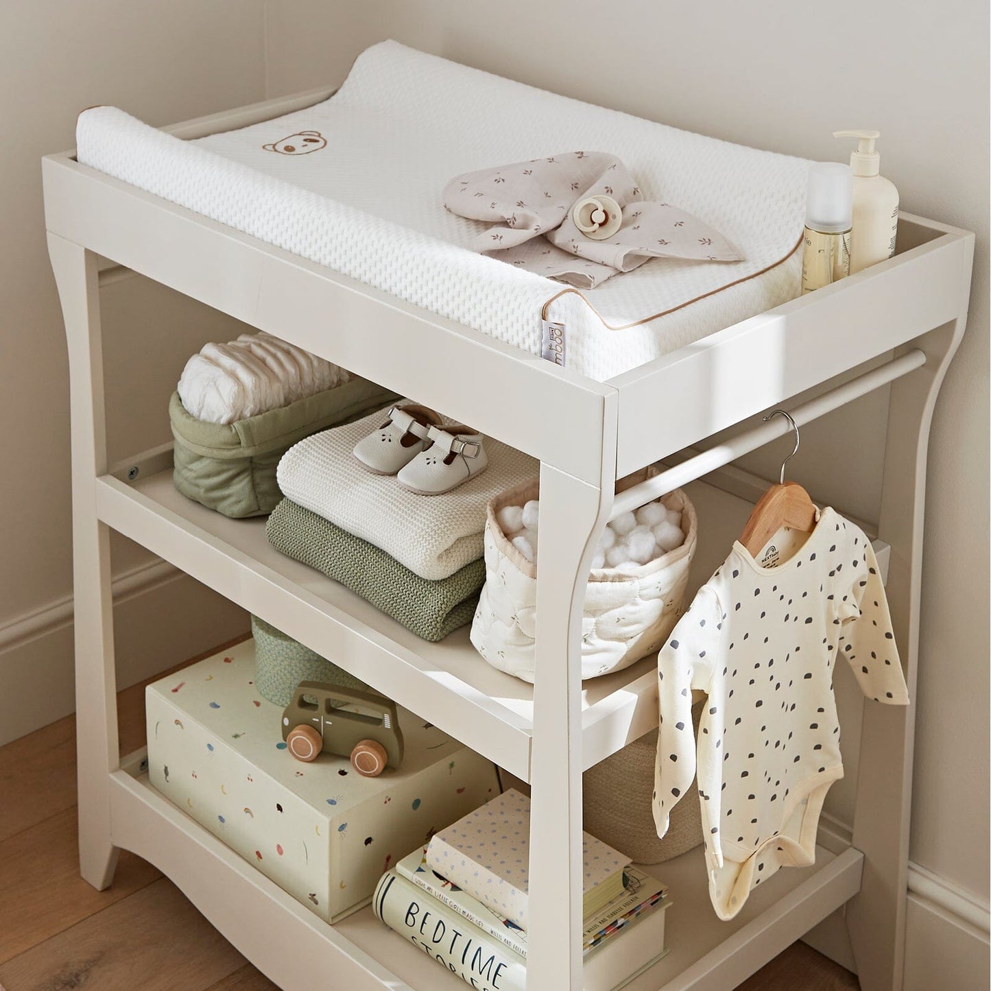 Clara Mini 2 Piece Nursery Furniture Set - Cashmere