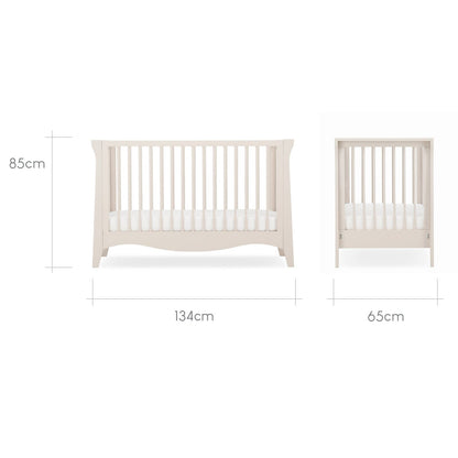 Clara Mini 2 Piece Nursery Furniture Set - Cashmere