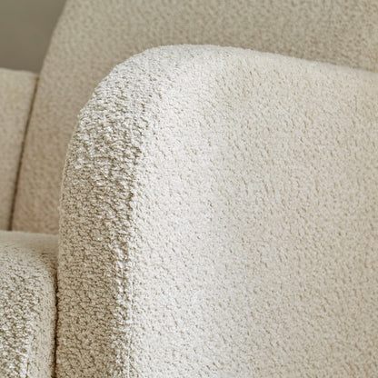 Etta Boucle Nursing Chair - Mushroom