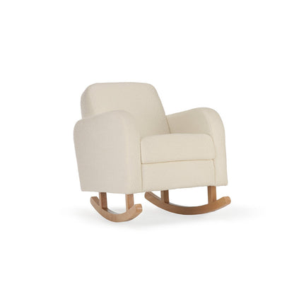 Etta Boucle Nursing Chair - Off White