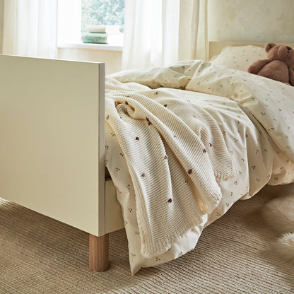 Harper Cot Bed - Cream & Ash