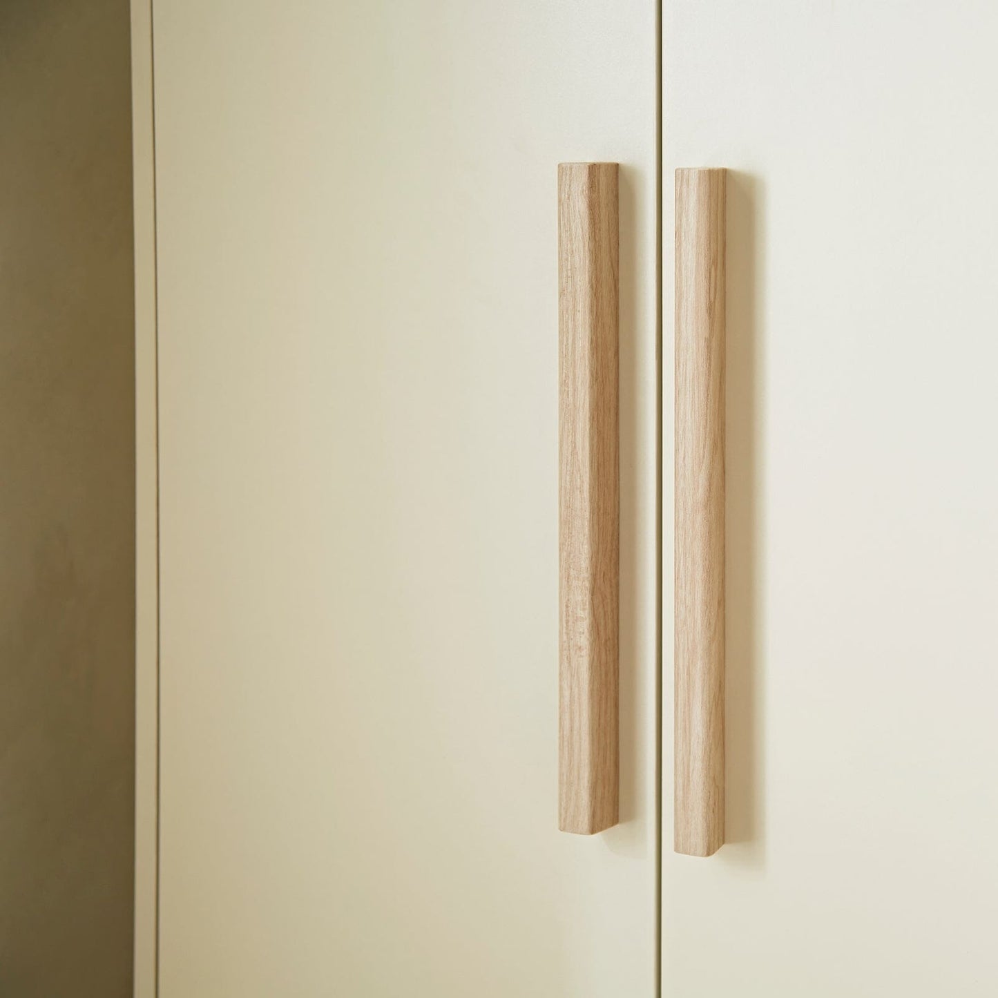 Harper Wardrobe - Cream & Ash