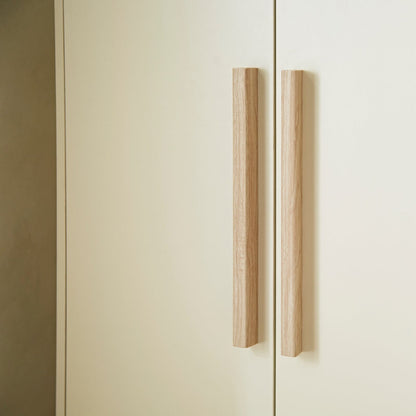 Harper Wardrobe - Cream & Ash