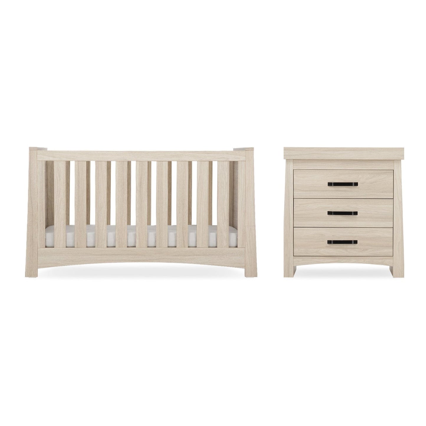 Isla 2 Piece Nursery Furniture Set - Ash
