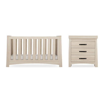 Isla 2 Piece Nursery Furniture Set - Ash