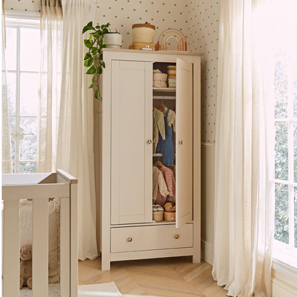 Luna 2 Door Double Wardrobe