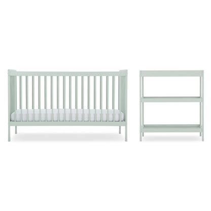 Nola 2 Piece Nursery Furniture Set - Sage Green