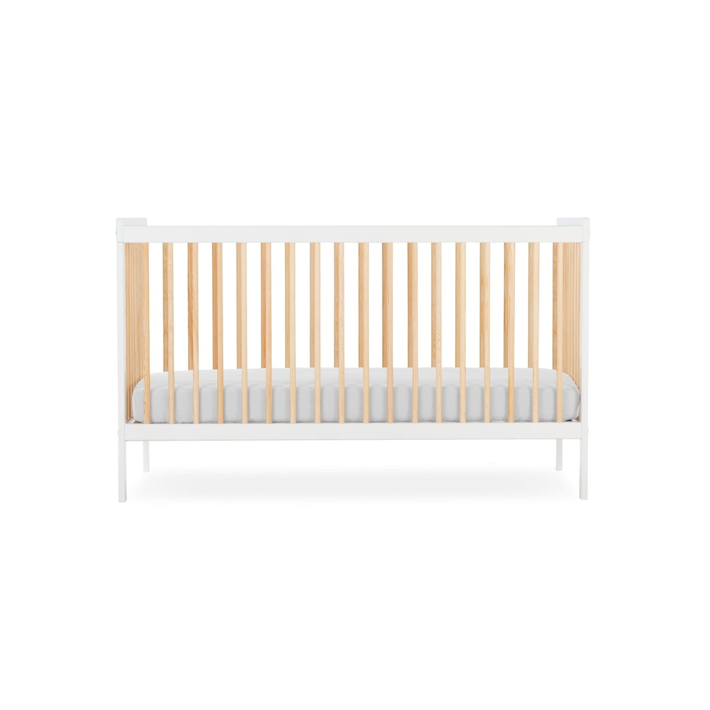 Nola Cot bed - White & Natural