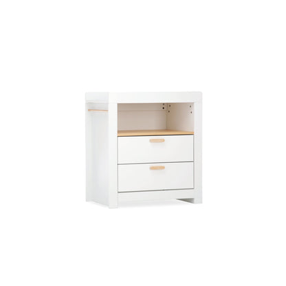 Nola Signature Dresser Changer - White & Natural
