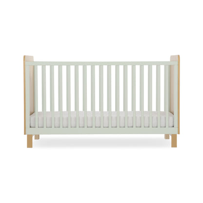 Remi Cot Bed - Oak & Green