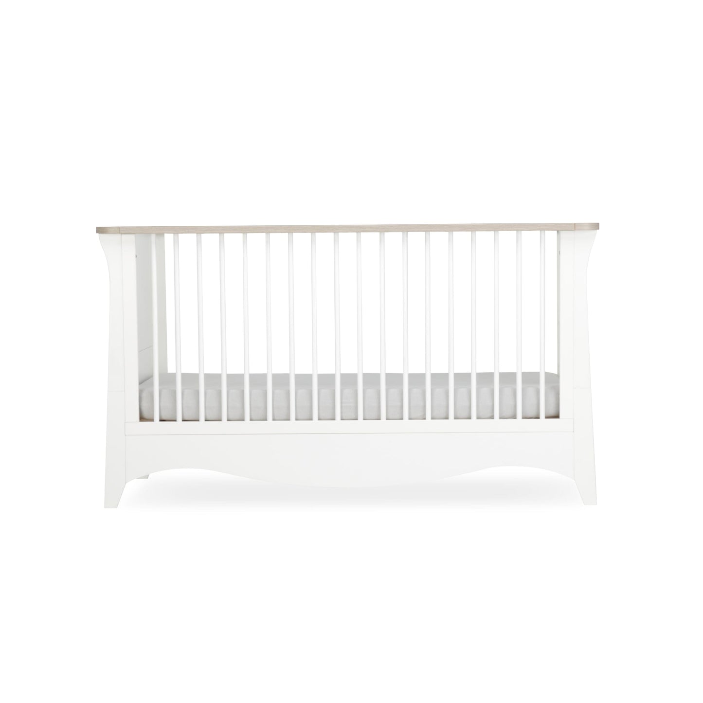 Clara 2 Piece Nursery Furniture Set - White & Ash