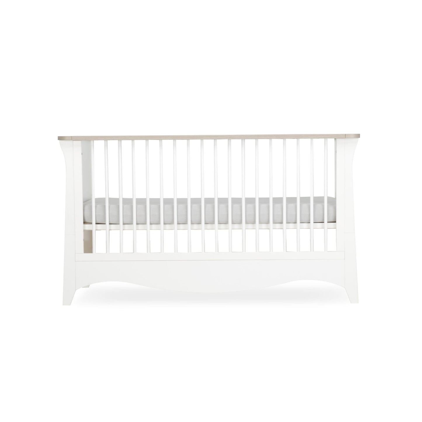 Clara 2 Piece Nursery Furniture Set - White & Ash