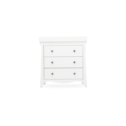 Clara 3 Drawer Dresser Changer - White