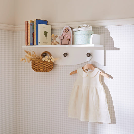 Clara Wall Shelf - White