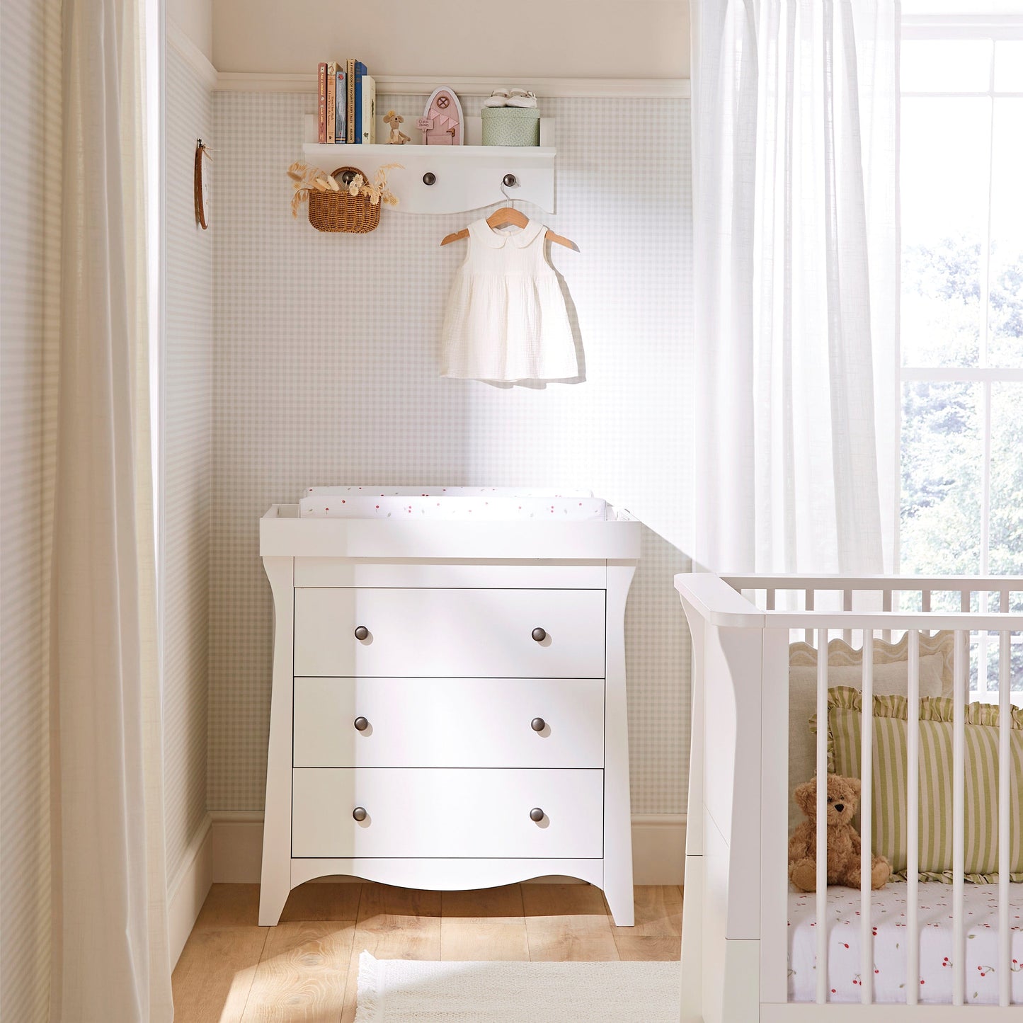 Clara Wall Shelf - White