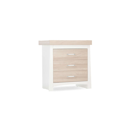 Ada 3 Piece Nursery Furniture Set - White & Ash