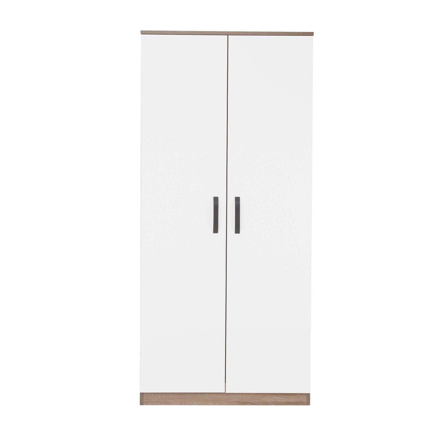 Enzo Nursery Wardrobe - Truffle Oak & White
