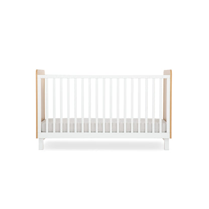 Rafi Cot Bed - Oak & White
