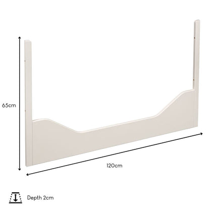 Troll Torsten Cot Conversion Rail - White