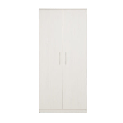 Freya Nursery Wardrobe - Coastal White