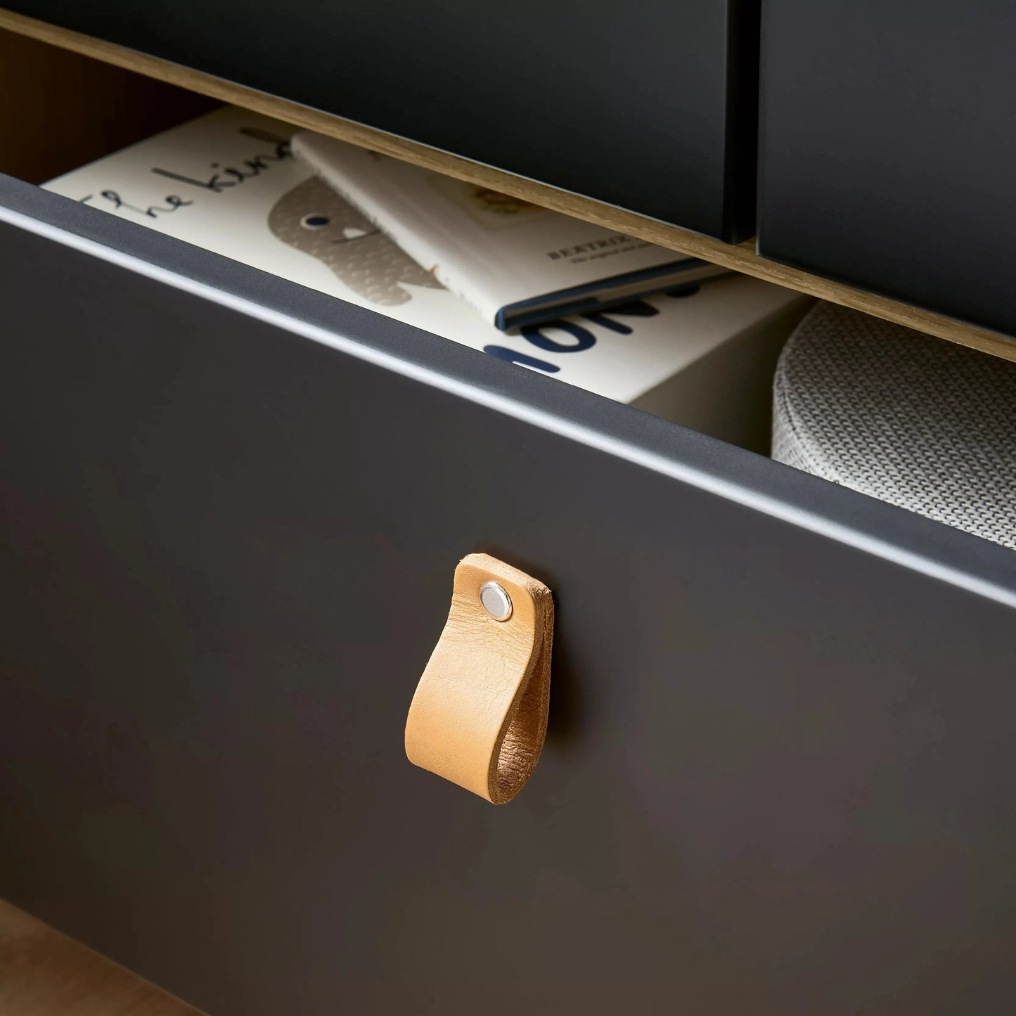 Rafi Dresser Changer - Oak & Black