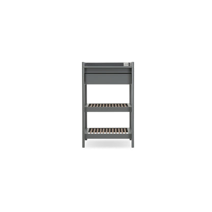 Troll Torsten Changing Table - Grey / Teak