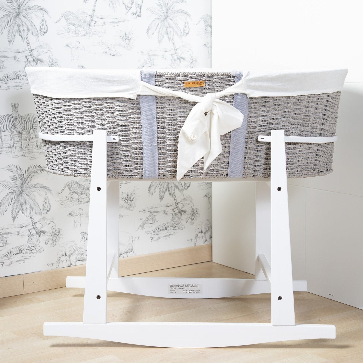 Childhome Moses Basket Stand - White