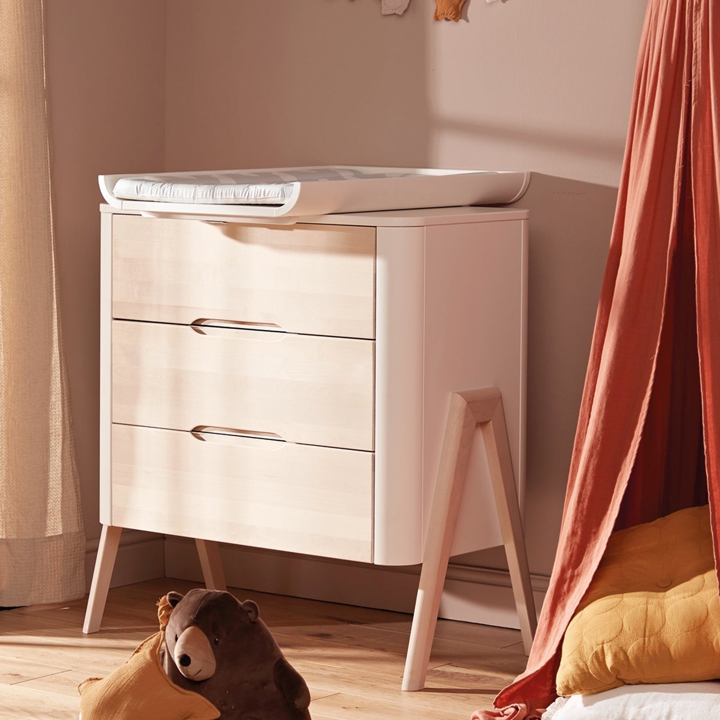 Troll Torsten Changing Top - White